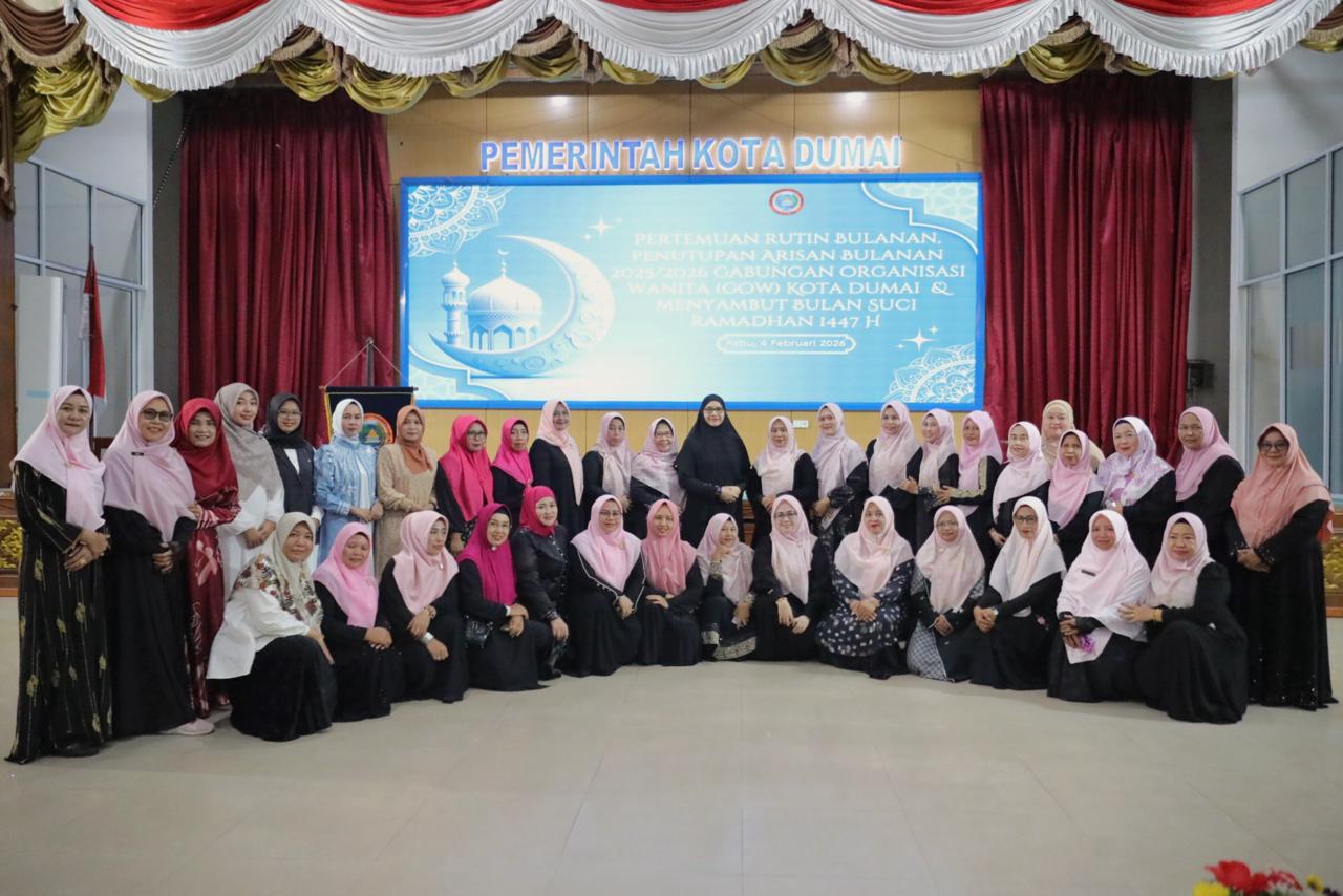 GOW Kota Dumai Gelar Arisan Bulanan dan Sambut Ramadan 1447 H
