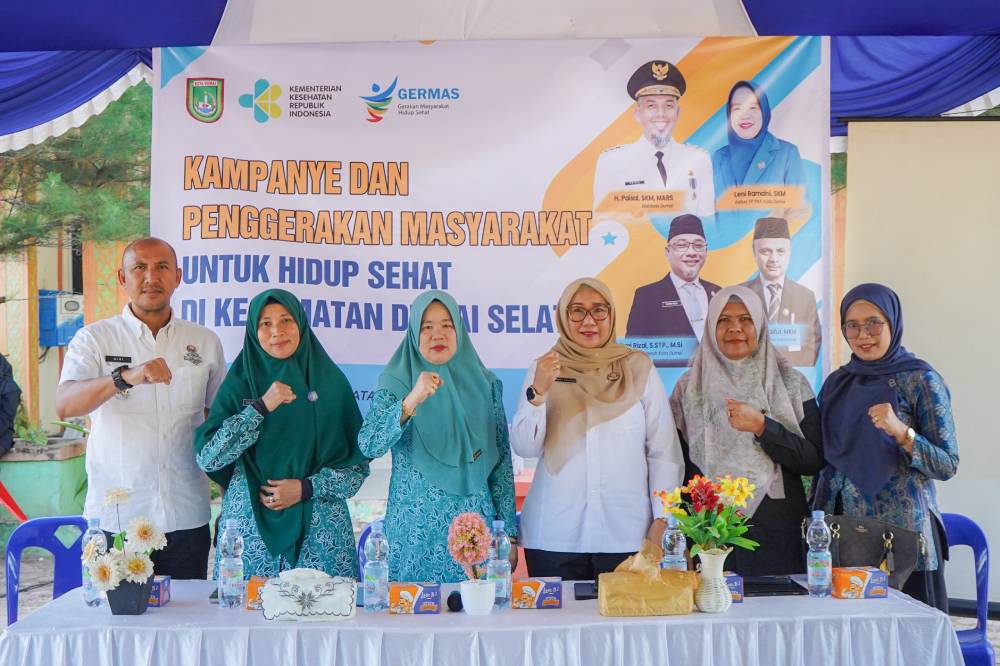 Penguatan Gerakan Hidup Sehat melalui Kampanye dan Penggerakan Masyarakat di Kecamatan Dumai Selatan