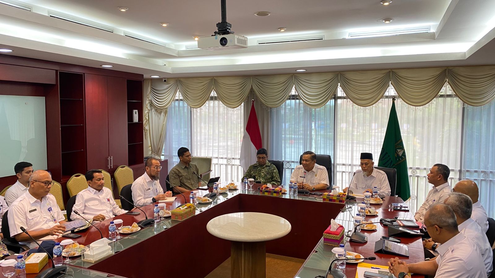 Silaturahmi Bersama Plt. Gubri dan Dangrup 3 Kopassus, Wako Paisal: Kerjasama Baik Adalah Pondasi Dalam Pembangunan Yang Optimal