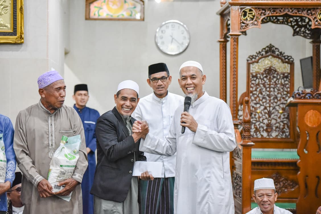 Safari Subuh Ramadhan, Wali Kota Dumai Ajak Jamaah Makmurkan Masjid