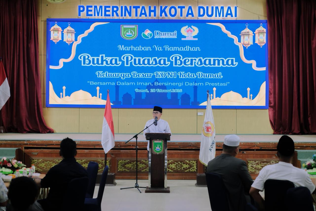 Buka Bersama KONI Kota Dumai, Momentum Perkuat Iman dan Prestasi Olahraga