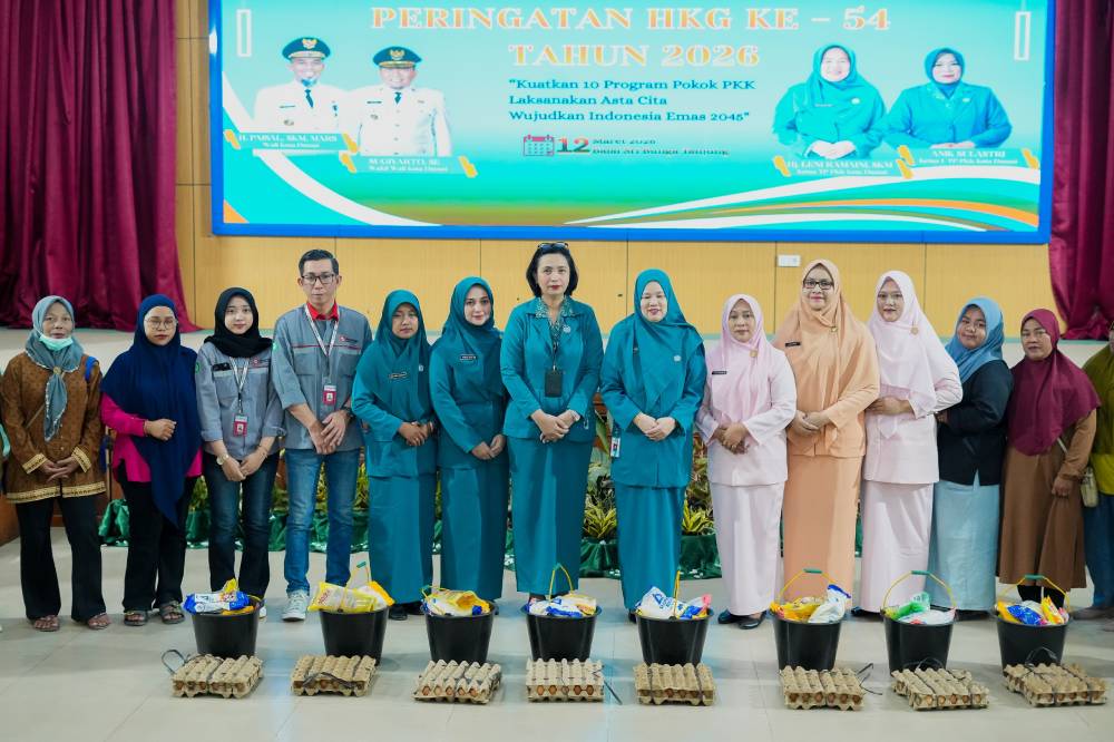 Momentum HKG PKK ke-54, TP PKK Dumai Berbagi Berkah Ramadhan Melalui Tali Asih Kesejahteraan Keluarga