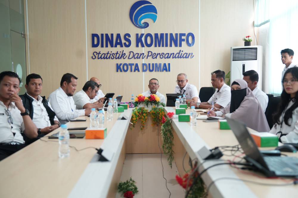 Laksanakan Rapat Virtual Bersama Kemenko Infrastruktur dan Pembangunan Kewilayahan, Pemko Dumai Siap Dukung Keterlibatan Pemerintah Pusat Dalam Proyek Strategis 