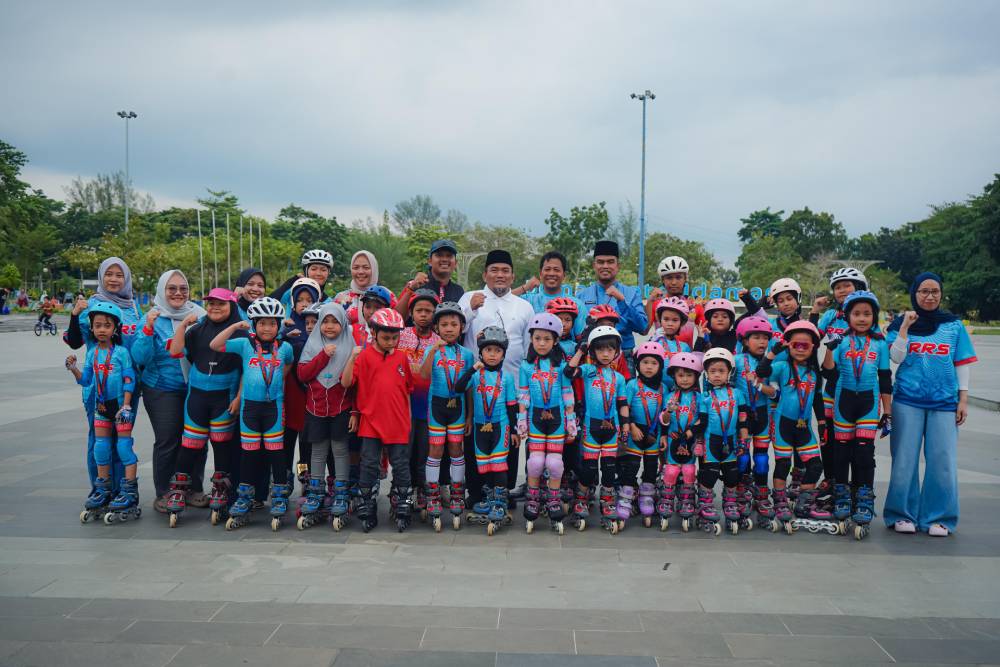 Wakil Wali Kota Dumai Hadiri Halal Bihalal Riau Roller Skate, Dukung Pembinaan Atlet Muda
