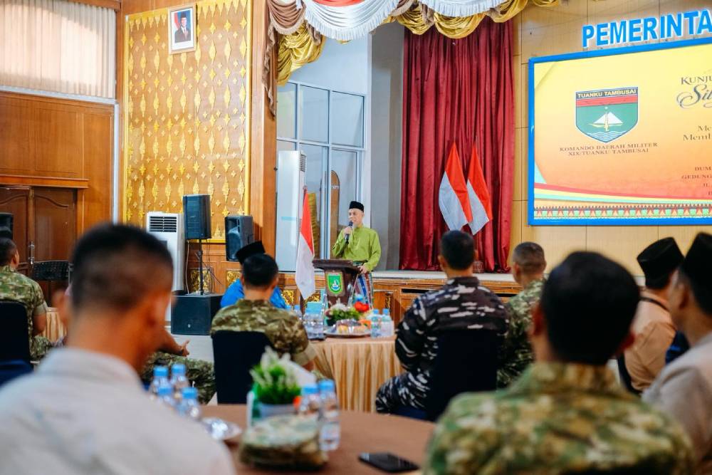 Wako Paisal Sambut Baik Kunjungan dan Silaturahmi Pangdam XIX Tuanku Tambusai, Harapkan Sinergitas Terbaik untuk Kota Idaman