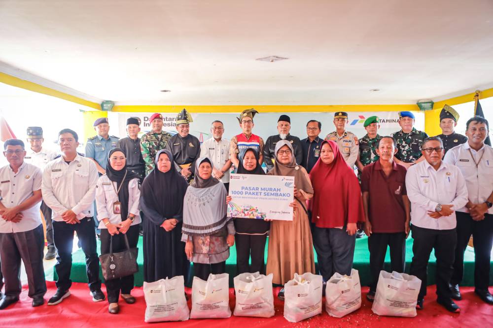 Sekda Fahmi Rizal Apresiasi Kolaborasi Pertamina-LAMR Gelar Pasar Murah bagi 1000 Warga Prasejahtera