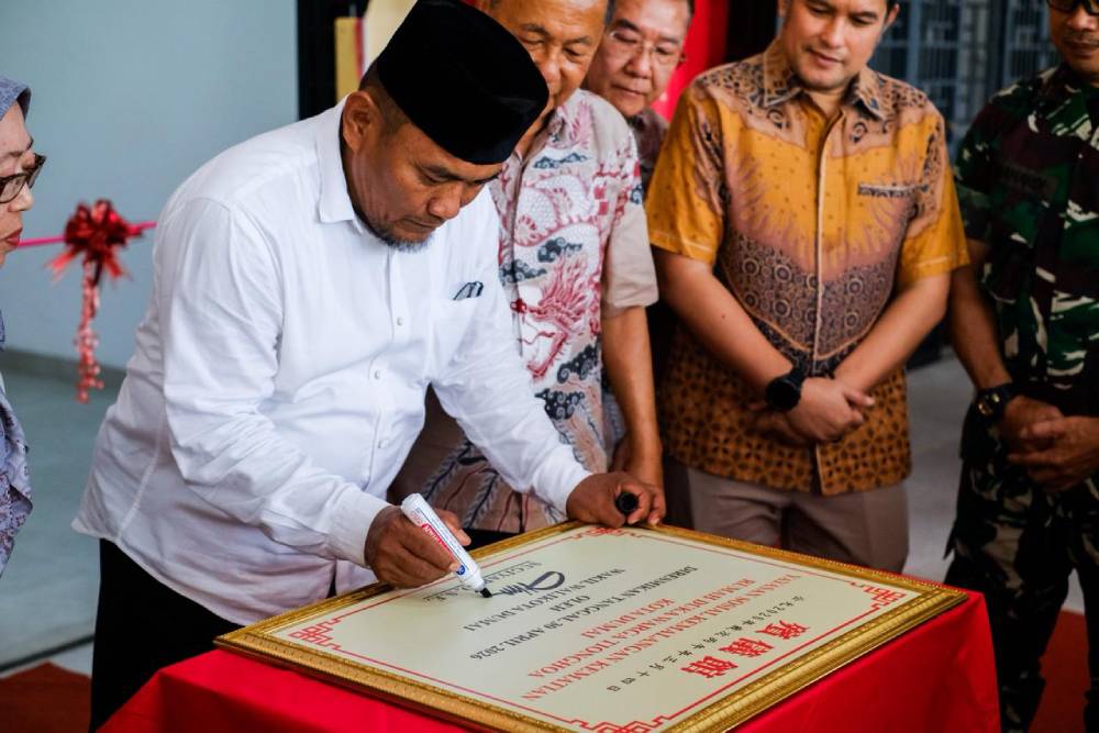 Resmikan Rumah Duka Tionghoa Kota Dumai, Wawako Sugiyarto: Ini Wujud Nyata Toleransi dan Kebersamaan