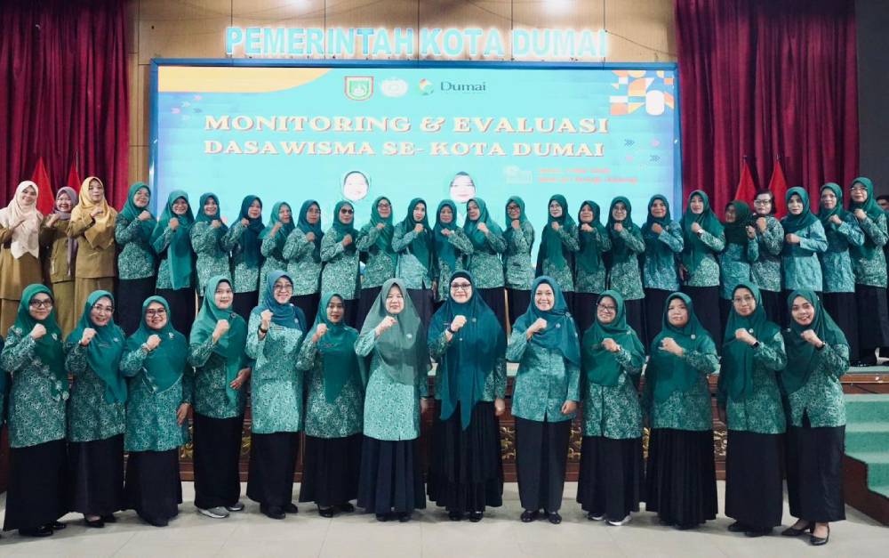 TP PKK Kota Dumai Gelar Monitoring dan Evaluasi Dasawisma untuk Tingkatkan Kinerja Kader