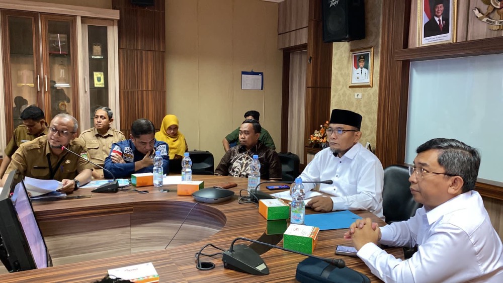 Tindak Lanjuti Audiensi ke DJKN, Wawako Dumai Sugiyarto Pimpin Rakor Penuntasan Status Tanah ROW Jalan Sudirman