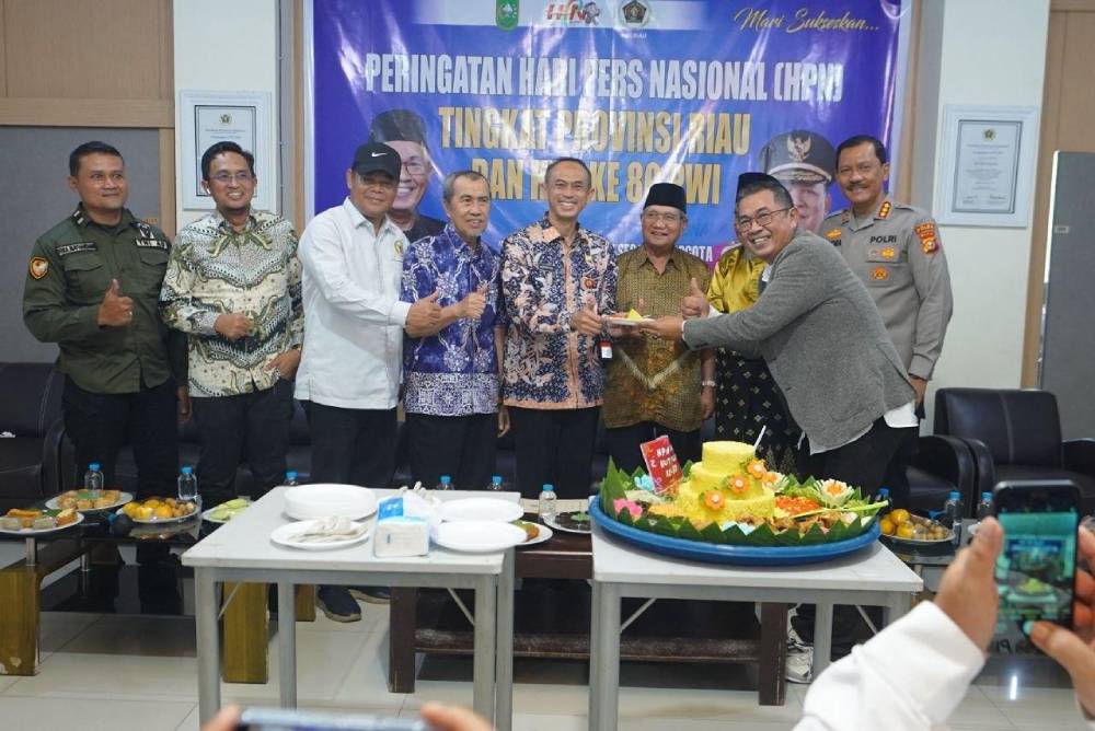 Turut Semarakkan Hari Pers Nasional dan HUT ke-80 PWI Riau, Pemko Dumai Tegaskan Sinergi Strategis Bersama Insan Pers