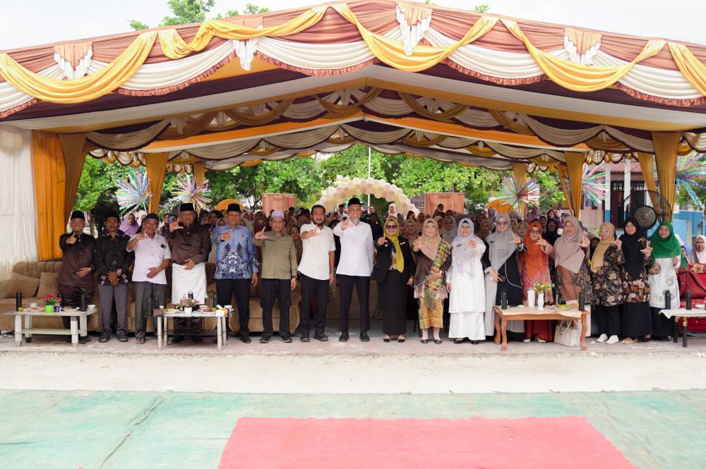 Semarak Crispy Fest SMPN 21 Dumai, Wako H. Paisal Launching Inovasi Edu Farm 21