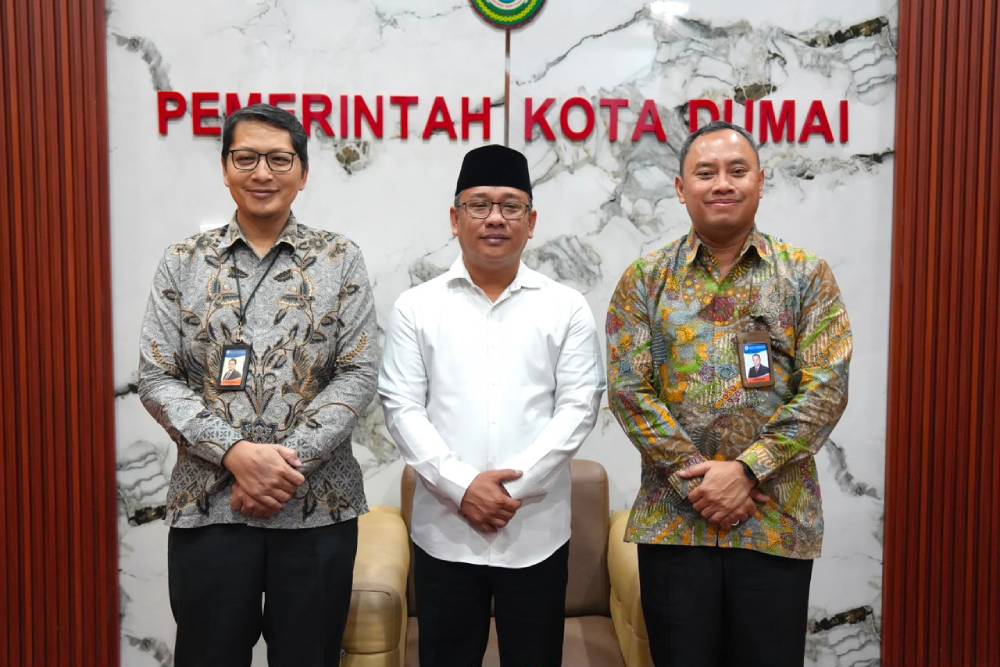 Silaturahmi Bersama Deputi BI Provinsi Riau, Sekdako Fahmi Sambut Baik Program Pengelolaan Rupiah