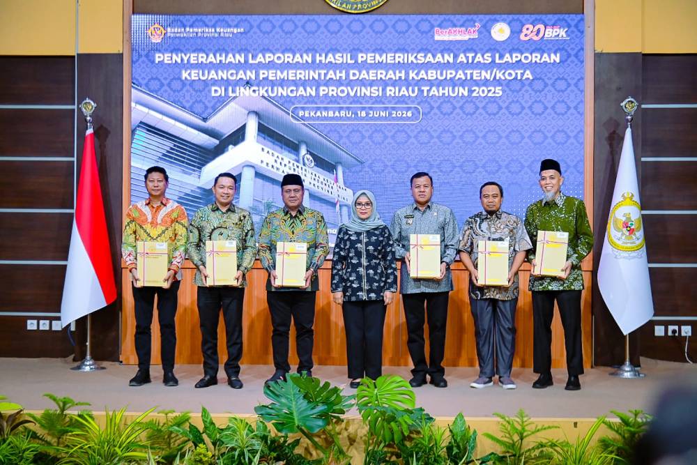 Raih WTP Selama 9 Tahun Berturut-turut, Wako Paisal: Komitmen Jaga Tata Kelola Yang Transparan dan Akuntabel