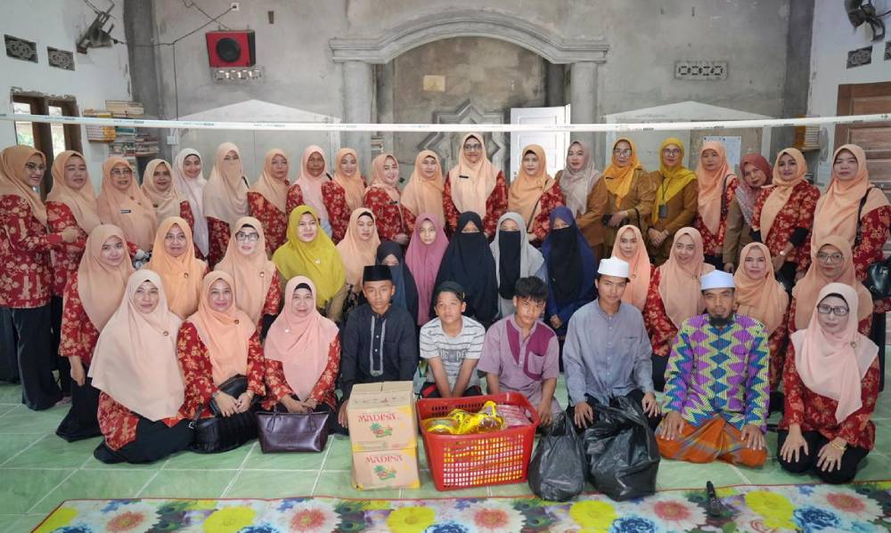 Perkuat Nilai Kepedulian Sosial, DWP Kota Dumai Berbagi Kebahagiaan di Panti Asuhan Peduli Bersama