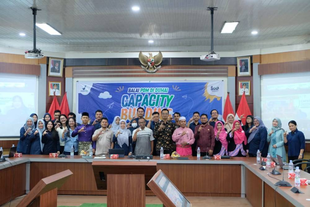 Gelar Capacity Building, Balai POM Dumai Perkuat Kepercayaan Publik Lewat Transparansi Informasi