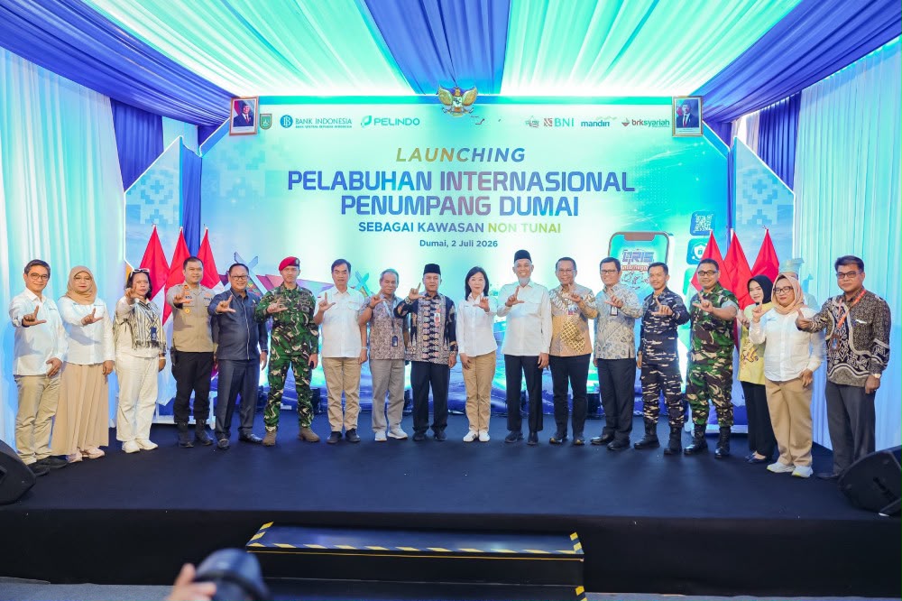 Pembayaran Non-Tunai Resmi Diterapkan di Pelabuhan Penumpang Dumai, Wako H Paisal Apresiasi