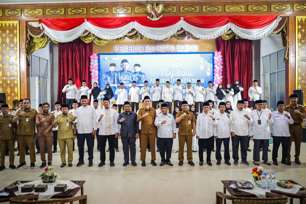 Wali Kota Kukuhkan Pengurus LPTQ Dumai 2026–2029, Siapkan Generasi Qurani Menuju Perhelatan MTQ di Kabupaten Rokan Hulu