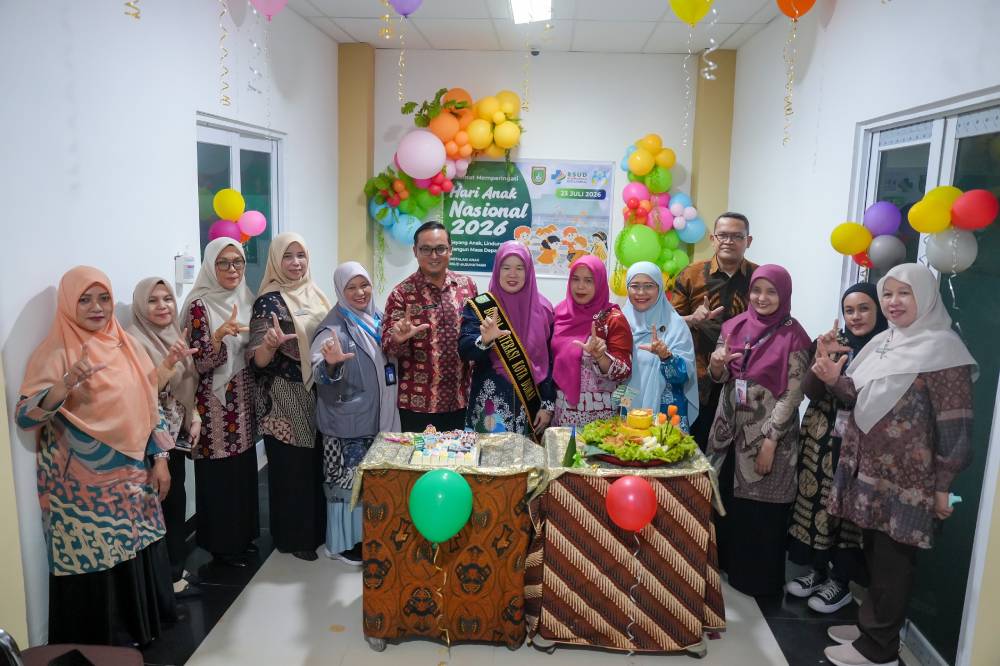 Perkuat Layanan Untuk Anak, Ketua TP PKK Dumai Resmikan Ruang Terapi Bermain di RSUD