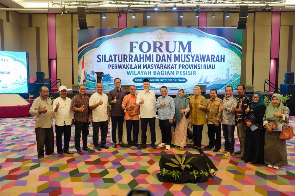 Forum Silaturahmi dan Musyawarah Perwakilan Masyarakat Provinsi Riau Wilayah Bagian Pesisir Sukses Digelar di Kota Dumai