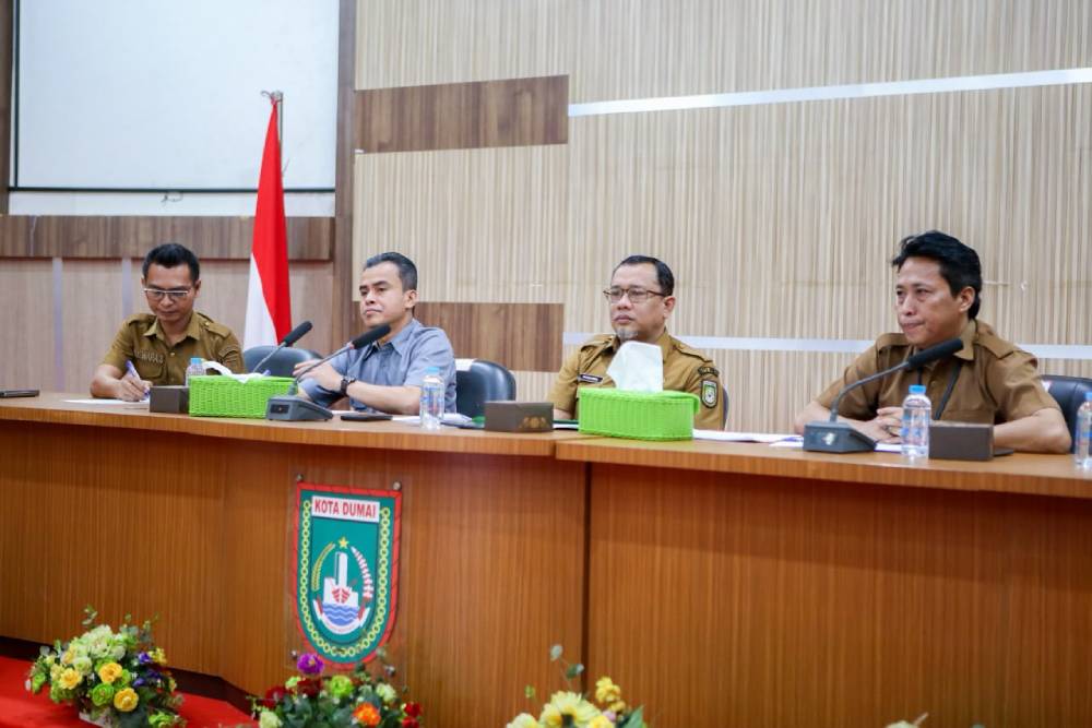 Tindak Lanjut Arahan Plt Gubri, Sekda Fahmi Rizal Minta Camat dan Lurah di Dumai Sisir Tunggakan Pajak Kendaraan Bermotor