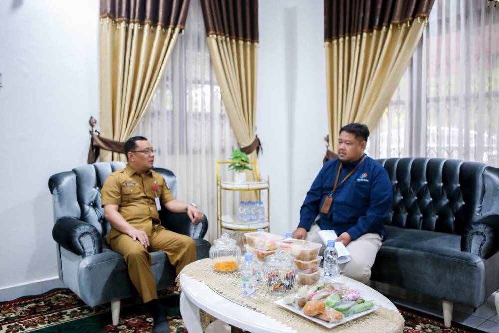 Dikunjungi Tim BPS, Sekdako Fahmi Himbau Masyarakat Kota Dumai Untuk Dukung Program Sensus Ekonomi 2026 