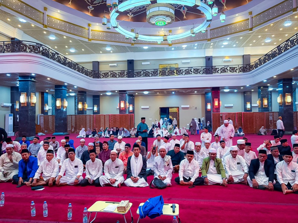 Kemenag Kota Dumai Gelar Istighosah Dalam Rangka HUT Ke-81 Republik Indonesia di Dumai Islamic Center