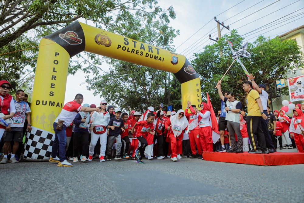 Buka Kelurahan Laksamana Fun Run, Sekdako Fahmi: Event ini Menjadi Ajang Kolaborasi dan Silaturahmi 