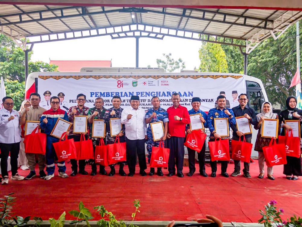 HUT ke-81 PMI, Wawali Sugiyarto Apresiasi Para Pendonor yang Setia Selamatkan Sesama