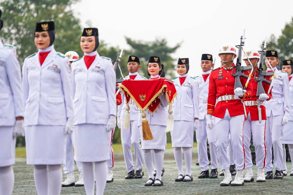 Khidmatnya Upacara Peringatan HUT RI Ke-79 di Kota Dumai - 2