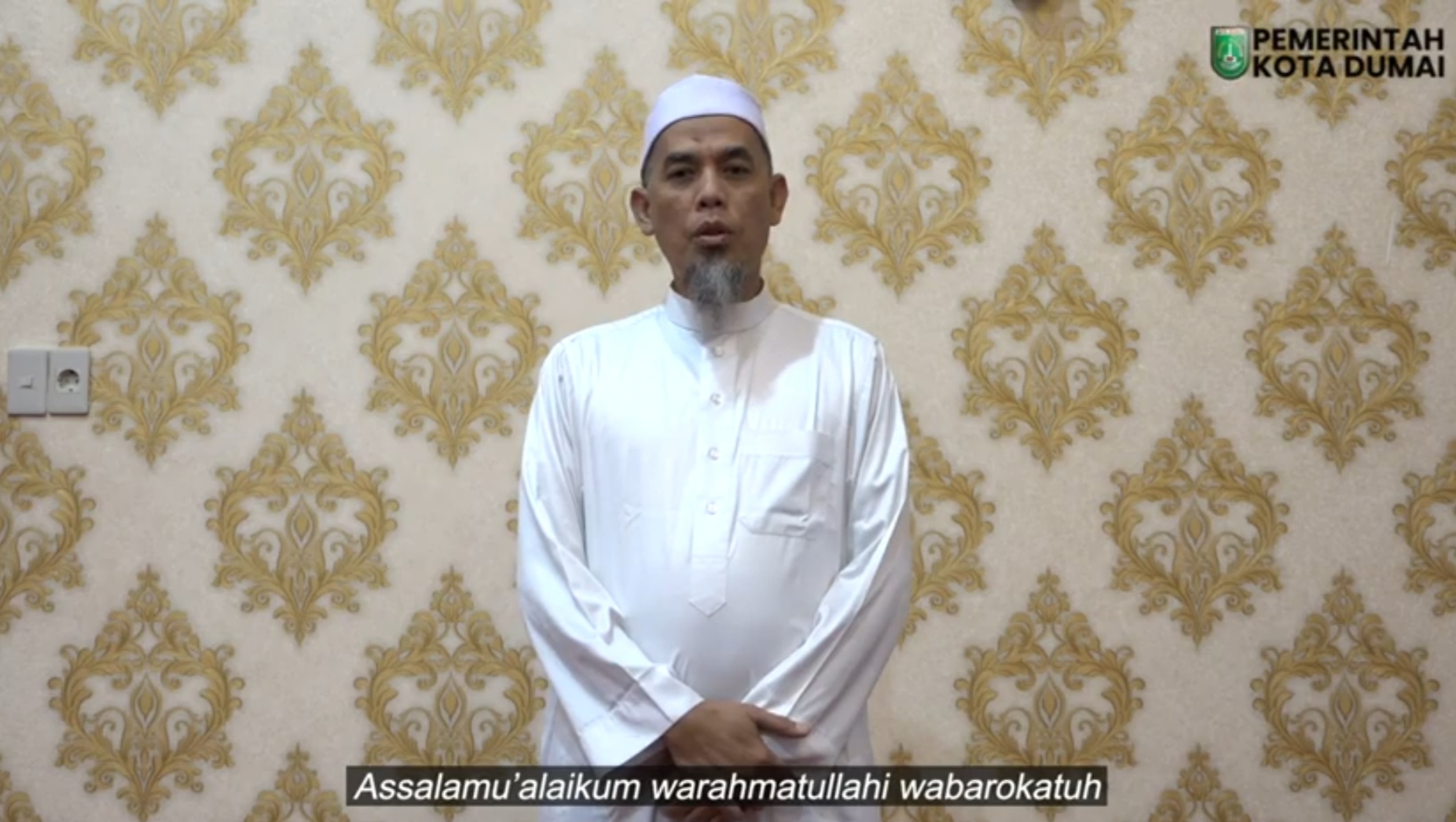 WALIKOTA DUMAI BERIKAN UCAPAN HUT KABUPATEN KAMPAR