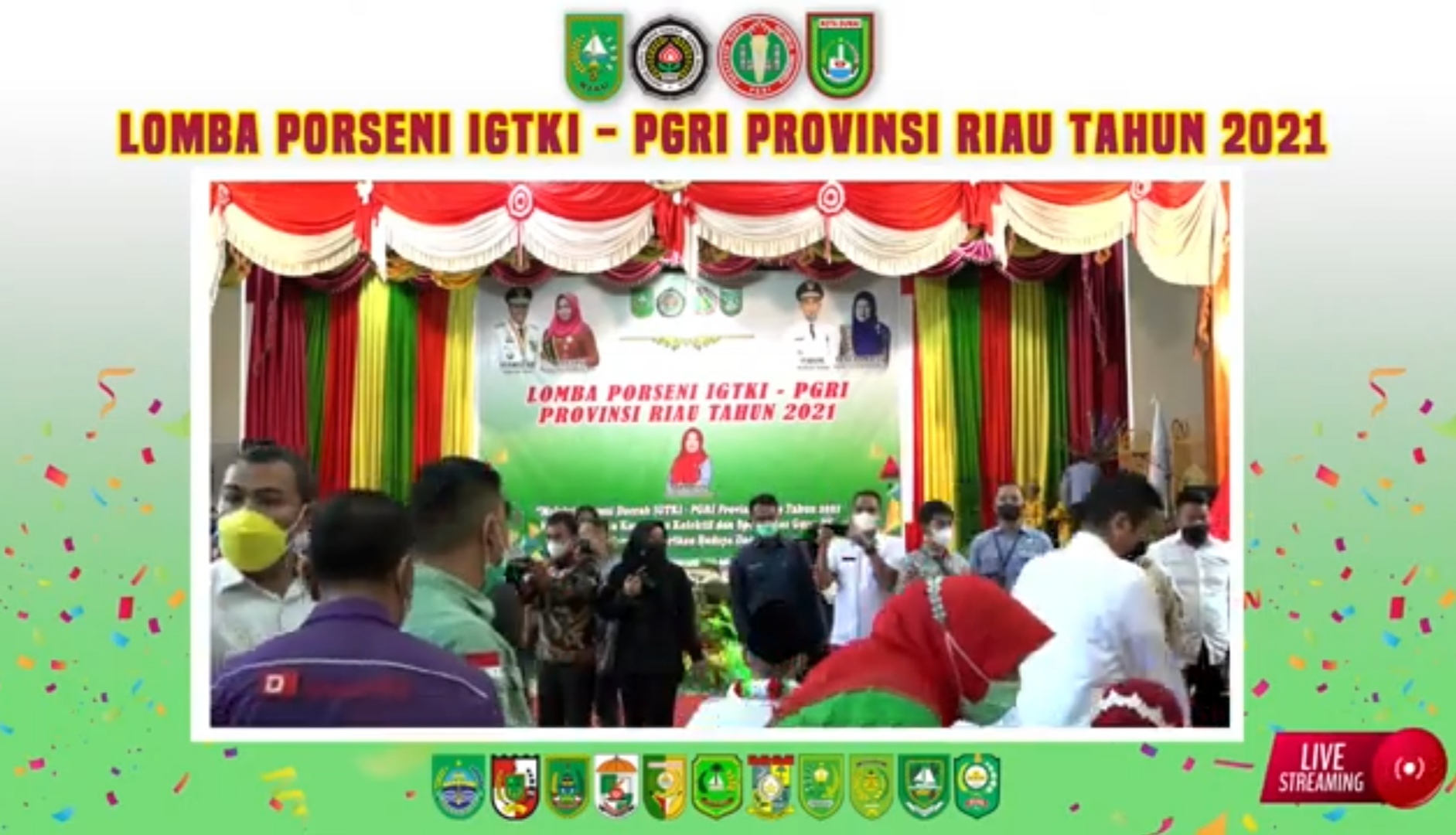 LOMBA PORSENI IGTKI - PGRI PROVINSI RIAU 2021