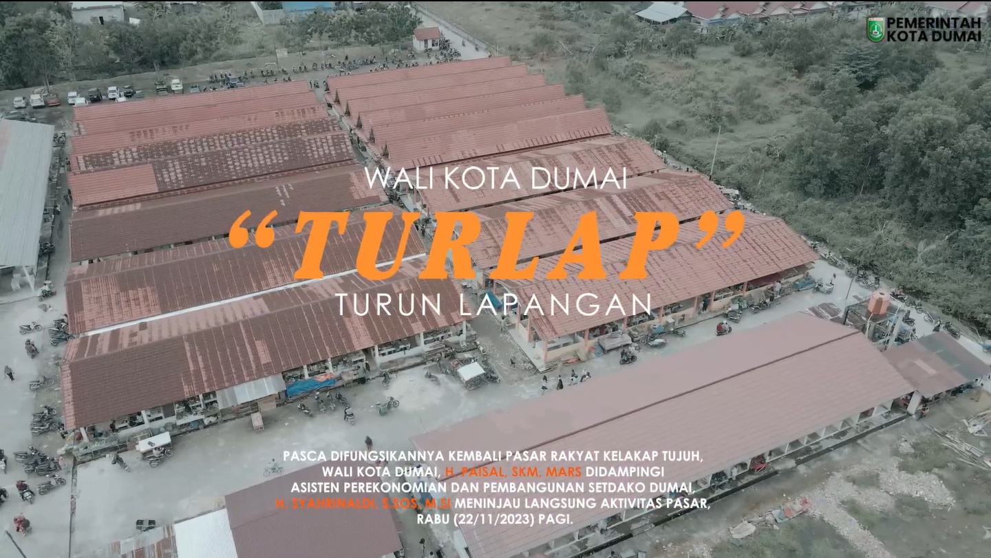 Wali Kota Dumai tinjau aktifitas pedagang pasar kelakap 7 tahun 2023