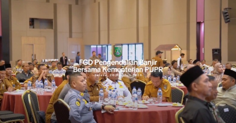 FGD Penanggulangan Banjir bersama Kementerian PUPR RI, Hotel The Zuri Kota Dumai Tahun 2024