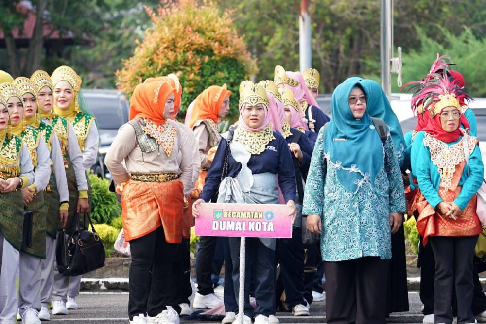 JAMBORE PKK KOTA DUMAI TAHUN 2024, PENDOPO SRI BUNGA TANJUNG