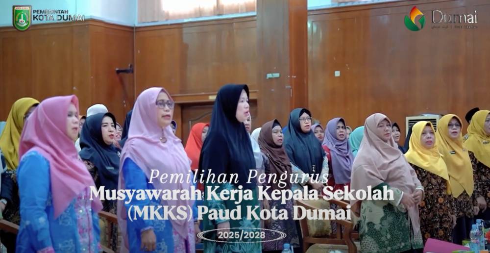 Pemilihan Pengurus MKKS (Musyawarah kerja KepalaSekolah) Paud Kota Dumai Tahun 2025