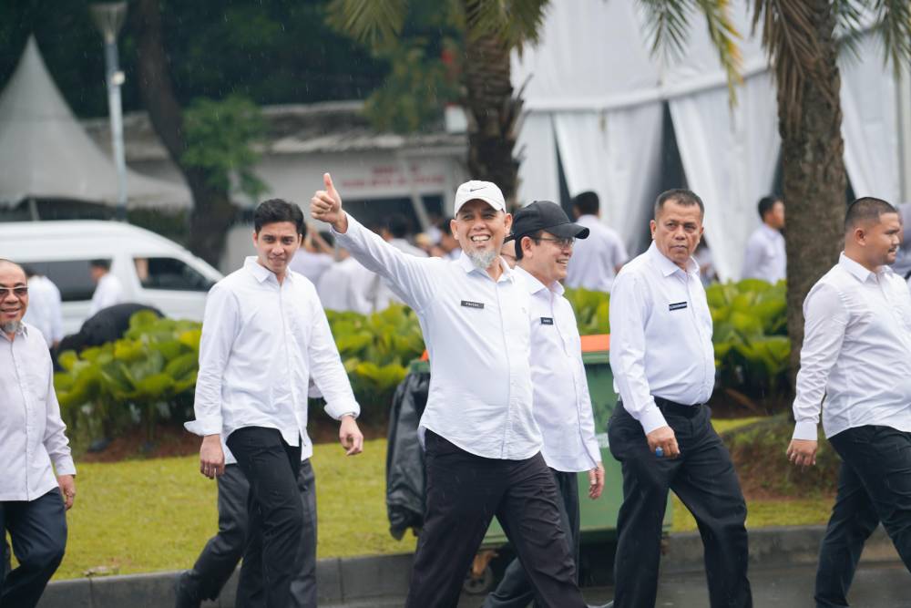 Wako & Wawako Dumai ikuti Gladi Bersih Persiapan Pelantikan Kepala Daerah oleh Presiden RI