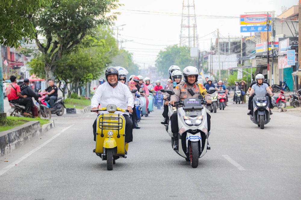 Wawako Dumai Riding dan Berbagi Takjil Bersama All Scooterist Dumai Tahun 2025