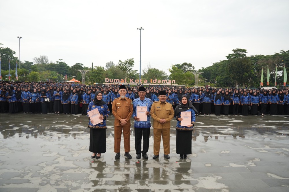  PELANTIKAN PPPK KOTA DUMAI TAHAP I TH.2025 DI TAMAN BUKIT GELANGGANG DUMAI