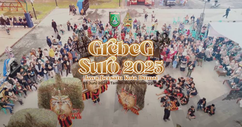GREBEG SURO JAWA BERSATU KOTA DUMAI DI TAMAN BUKIT GELANGGANG TH.2025
