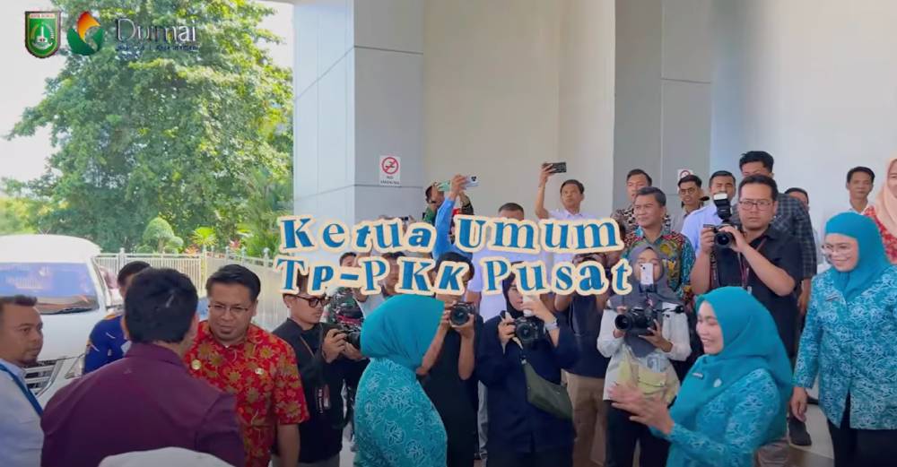  Ketua PKK Kota Dumai mengikuti Kunjungan Kerja Ketua Umum PKK Pusat ke Provinsi Riau, Th. 2025