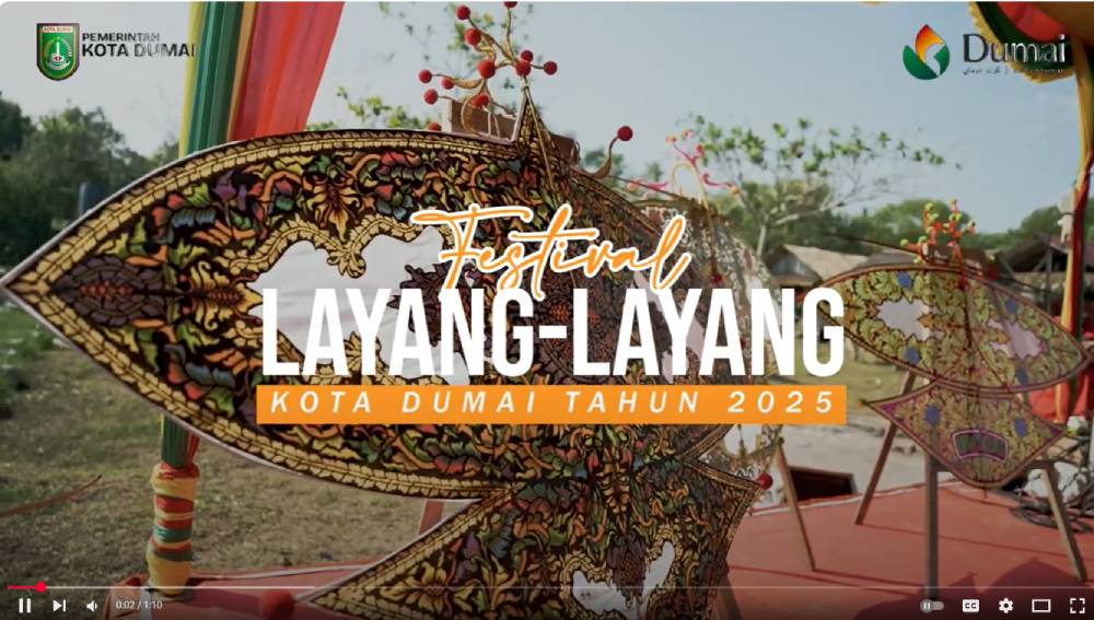 Kemeriahan Festival Layang-Layang Kuaw Raja Tebuk Isi Di Kota Dumai Tahun 2025