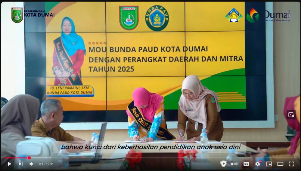 PRAKTIK BAIK BUNDA PAUD KOTA DUMAI TAHUN 2025