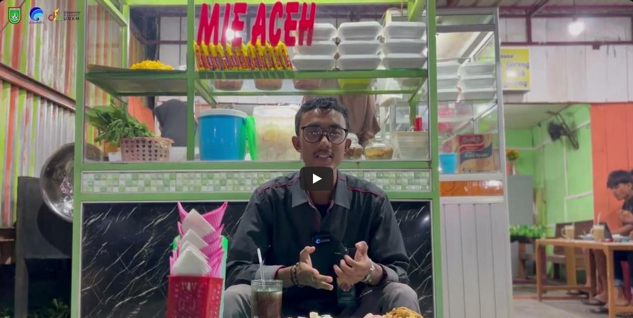 Diskominfo Support UMKM : series 6, Mie Aceh Sabena