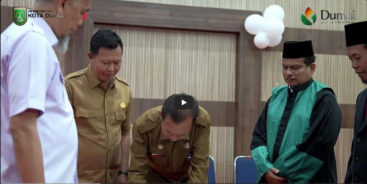 Pelantikan Komisaris dan Direktur Baru di PT. Pembangunan Kota Dumai Tahun 2025