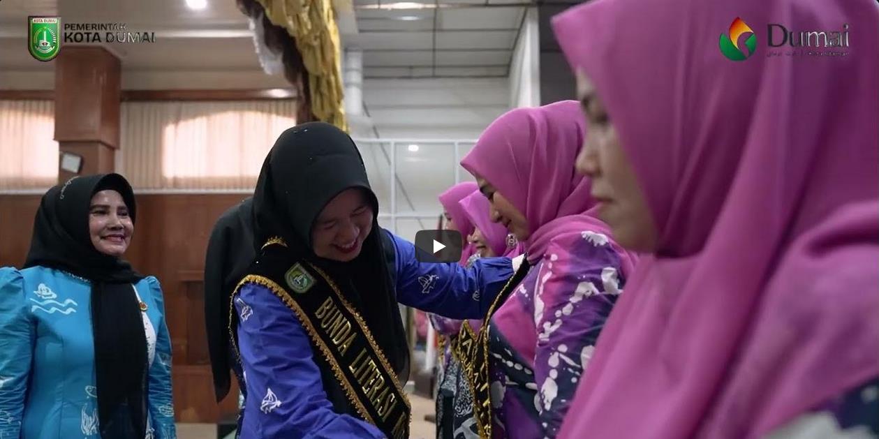 PELANTIKAN SERENTAK BUNDA PAUD, BUNDA LITERASI SE-KEC KOTA DUMAI, FORIKAN & DEKRANASDA