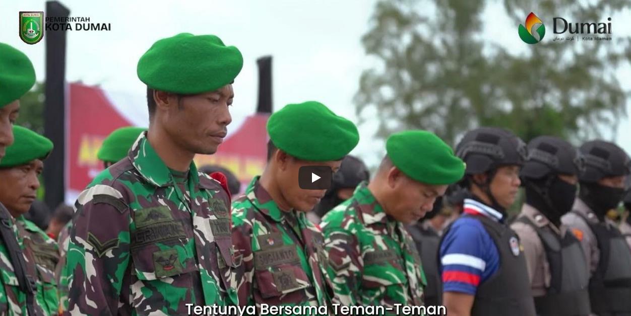 APEL AKBAR SATUAN KEAMANAN LINGKUNGAN KOTA DUMAI TAHUN 2025