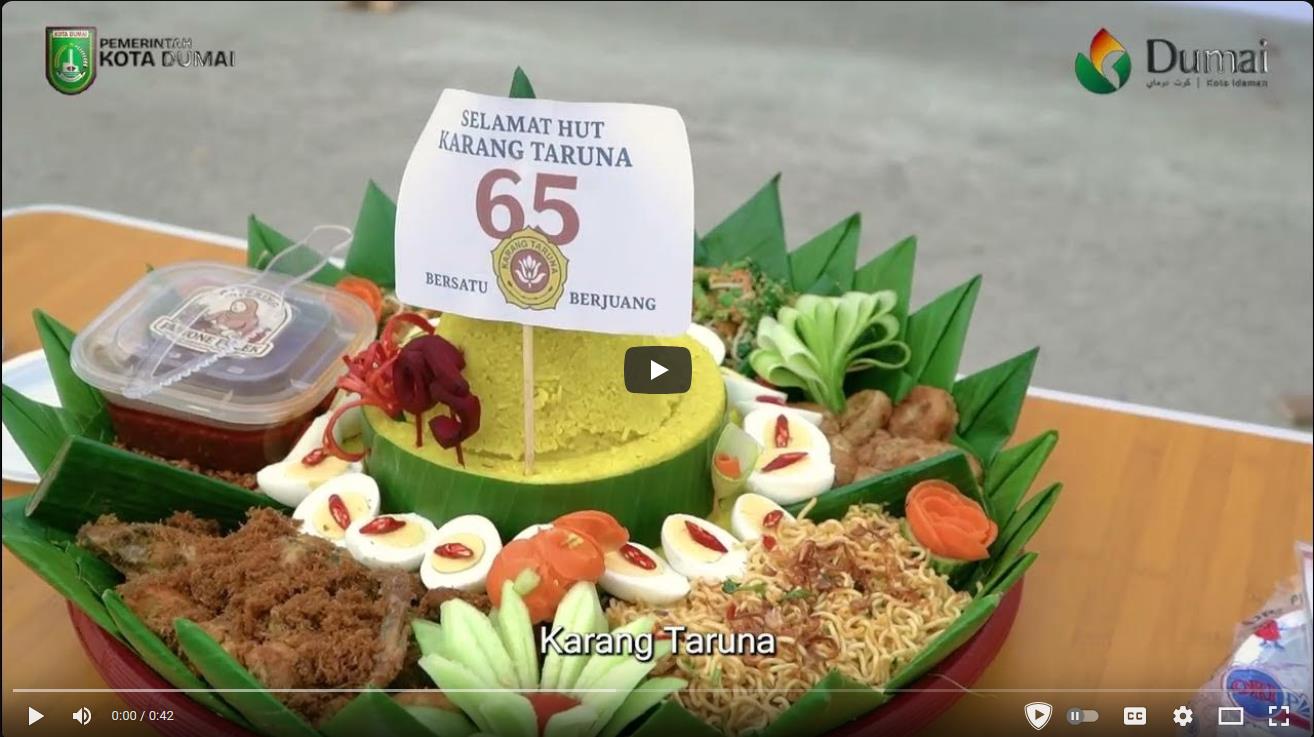 Bakti Sosial senam bersama & donor darah di Car Free Day (CFD) Dumai Hari Karang Taruna 2025
