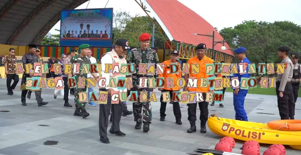 Apel Gelar Pasukan Siap Siaga Bencana Di Kota Dumai Tahun 2025