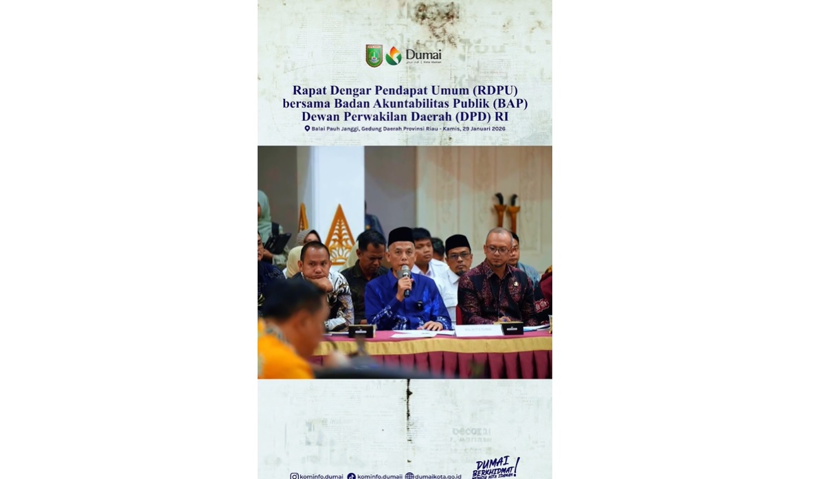Rapat Dengar Pendapat Umum Bersama Badan Akuntabilitas Publik DPD RI Tahun 2026