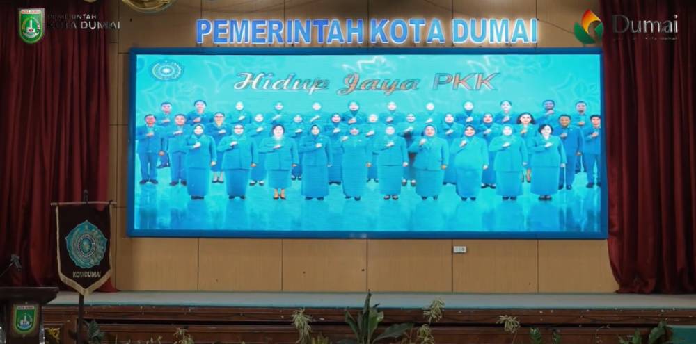 Peringatan Hari Kesatuan Gerak (HKG) PKK Ke 54 Di Kota Dumai Tahun 2026